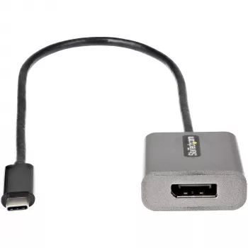 StarTech.com USB-C uz DisplayPort adapteris - 8K/4K 60Hz USB-C uz DisplayPort 1.4 adapteris - USB Type-C uz DP monitora video pārveidotājs - saderīgs ar Thunderbolt 3 - ar 30cm garu kabeli