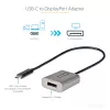 StarTech.com USB-C uz DisplayPort adapteris - 8K/4K 60Hz USB-C uz DisplayPort 1.4 adapteris - USB Type-C uz DP monitora video pārveidotājs - saderīgs ar Thunderbolt 3 - ar 30cm garu kabeli