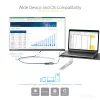 StarTech.com USB-C uz DisplayPort adapteris - 8K/4K 60Hz USB-C uz DisplayPort 1.4 adapteris - USB Type-C uz DP monitora video pārveidotājs - saderīgs ar Thunderbolt 3 - ar 30cm garu kabeli