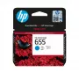HP 655 Cyan Original Ink Advantage kasetne, ciāna, 1 gab., 600 lappuses