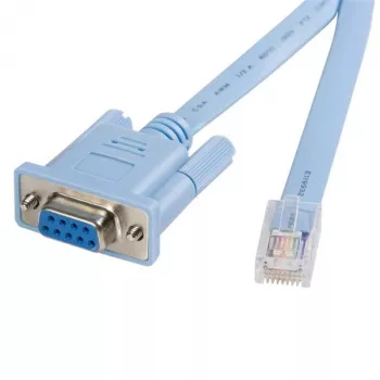 StarTech.com 6 pēdu RJ45–DB9 Cisco konsoles pārvaldības kabelis maršrutētājam – vīriešu/sieviešu