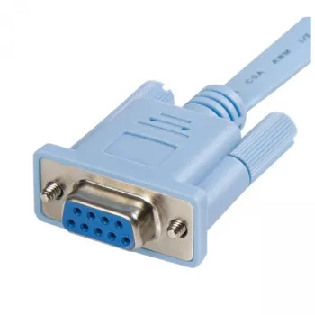 StarTech.com 6 pēdu RJ45–DB9 Cisco konsoles pārvaldības kabelis maršrutētājam – vīriešu/sieviešu
