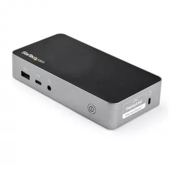 StarTech.com USB-C doku - Divu monitoru 1080p HDMI klēpjdatora dokstacija - 65W barošanas padeve - 1x USB-C, 3x USB-A, Ethernet - Divu video displeju USB 3.1 Gen 1 Type-C doku - Mac un Windows