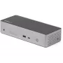 StarTech.com USB-C dokstacija - 4K 60Hz četri monitori DisplayPort un HDMI - Universāla USB-C dokstacija ar 100W Power Delivery - USB centrmezgls ar 1x USB-C un 3x USB-A, Ethernet, Audio