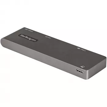 StarTech.com USB-C daudzportu adapteris MacBook Pro/Air - USB Type-C uz 4K HDMI, 100W Power Delivery caurlaide, SD/MicroSD slots, 2 portu USB 3.0 centrmezgls - portatīvā USB-C mini dokstacija