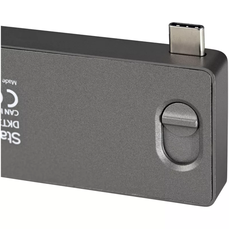 StarTech.com USB-C daudzportu adapteris MacBook Pro/Air - USB Type-C uz 4K HDMI, 100W Power Delivery caurlaide, SD/MicroSD slots, 2 portu USB 3.0 centrmezgls - portatīvā USB-C mini dokstacija