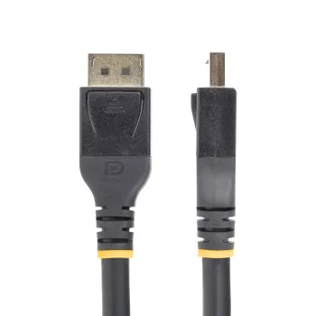 StarTech.com 10m aktīvais DisplayPort 1.4 kabelis, DP8K, HBR3, HDR10, MST, DSC 1.2, HDCP 2.2, 8K 60Hz, 4K 120Hz - DP 1.4 vīriešu/vīriešu