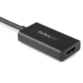 StarTech.com DisplayPort uz HDMI adapteris - 4K 60Hz HDR10 aktīvs DisplayPort 1.4 uz HDMI 2.0b video pārveidotājs - 4K DP uz HDMI adaptera dongle monitoram/displejam/TV - fiksējošs DP savienotājs