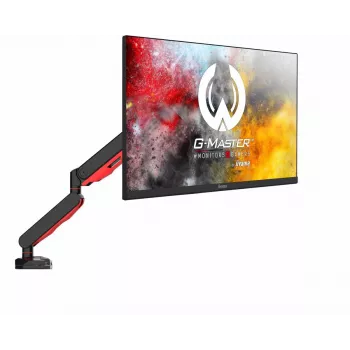 iiyama DSG3001C-R1 monitora stiprinājums / statīvs 76.2 cm (30 collas) Galda Melns, Sarkans