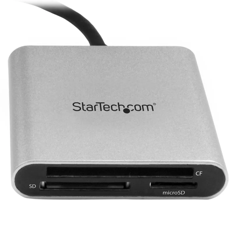 StarTech.com USB 3.0 daudzkaršu lasītājs/rakstītājs ar USB-C — SD, microSD, CompactFlash
