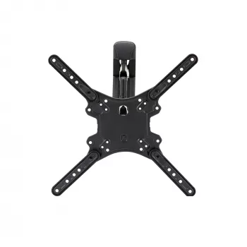 StarTech.com pilnas kustības TV sienas stiprinājums - 32-55 collu (35 kg) VESA displejiem - zema profila universāls plakanā ekrāna TV sienas stiprinājums - izturīgs regulējams ar pagriežamu un šūpojamu sviru