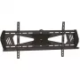 StarTech.com FPWFXBAT zema profila fiksēts televizora sienas stiprinājums, 94–190,5 cm (37–75 collas), līdz 40 kg, pretzagšanas aizsardzība, VESA, plastmasa/tērauds, melns