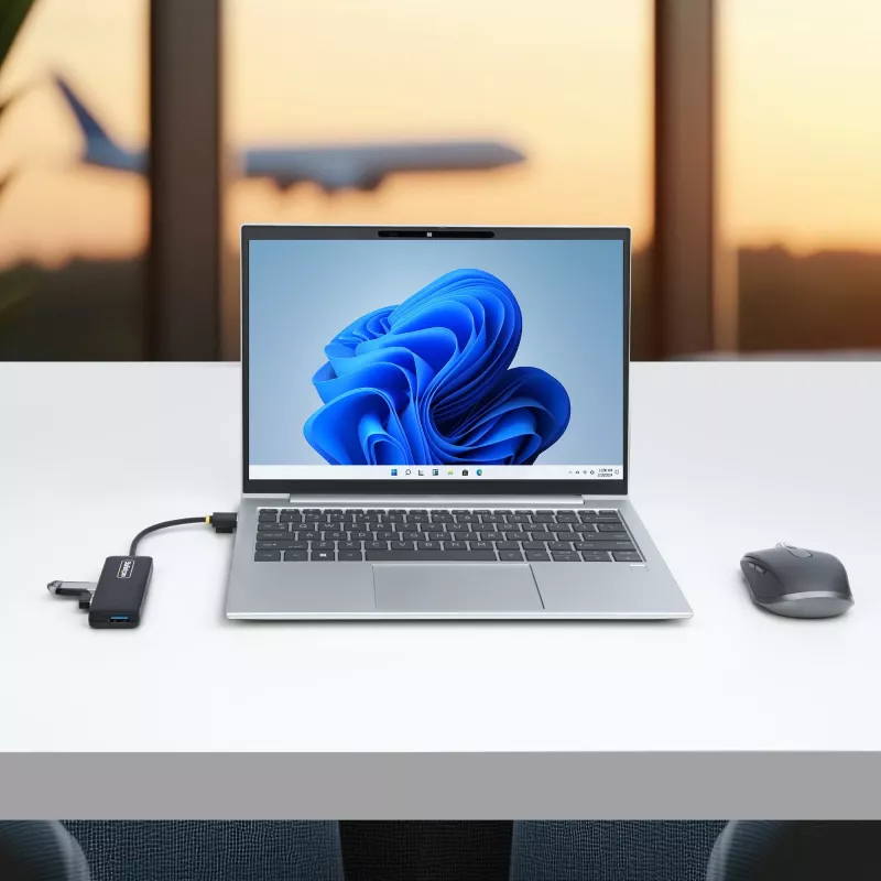 StarTech.com 4-Portu USB-A Hubs, 5Gbps, Ar Barošanu No Kopnes, Ceļojumu Mini USB Hubs, USB 3.0 Daudzportu Sadalītājs, Pārnēsājams USB Hubs, Aizsardzība Pret Pārslodzi (OCP)