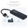 StarTech.com 4-Portu USB-A Hubs, 5Gbps, Ar Barošanu No Kopnes, Ceļojumu Mini USB Hubs, USB 3.0 Daudzportu Sadalītājs, Pārnēsājams USB Hubs, Aizsardzība Pret Pārslodzi (OCP)