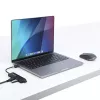 StarTech.com 4-Portu USB-C Hubs, 5Gbps, USB-C uz 4x USB-A, Barojams no kopnes, Kompakts ceļojumu mini hubs, Daudzportu USB 3.0 sadalītājs, Pārnēsājams hubs, Aizsardzība pret pārslodzi