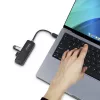 StarTech.com 4-Portu USB-C Hubs, 5Gbps, USB-C uz 4x USB-A, Barojams no kopnes, Kompakts ceļojumu mini hubs, Daudzportu USB 3.0 sadalītājs, Pārnēsājams hubs, Aizsardzība pret pārslodzi