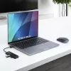 StarTech.com 4-Portu USB-C Hubs, 5Gbps, USB-C uz 4x USB-A, Barojams no kopnes, Kompakts ceļojumu mini hubs, Daudzportu USB 3.0 sadalītājs, Pārnēsājams hubs, Aizsardzība pret pārslodzi