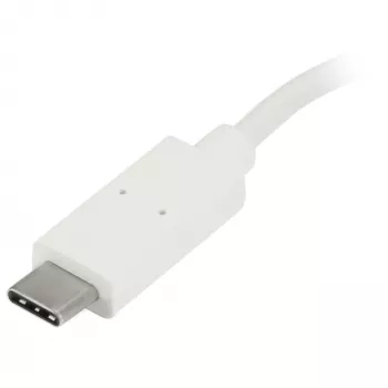 StarTech.com 4 Portu USB-C Hubs ar 1x USB-C un 3x USB-A Portiem (SuperSpeed 5Gbps) - USB Barojams - Pārnēsājams/Portatīvais USB 3.0 Adaptera Hubs - USB 3.2 Gen 1 Type-C Hubs - Balts
