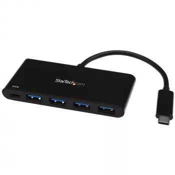StarTech.com 4 portu USB-C centrmezgls ar 4 USB-A pieslēgvietām (USB 3.0 5Gbps) un 60W Power Delivery caurlaidē