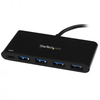 StarTech.com 4 portu USB-C centrmezgls ar 4 USB-A pieslēgvietām (USB 3.0 5Gbps) un 60W Power Delivery caurlaidē