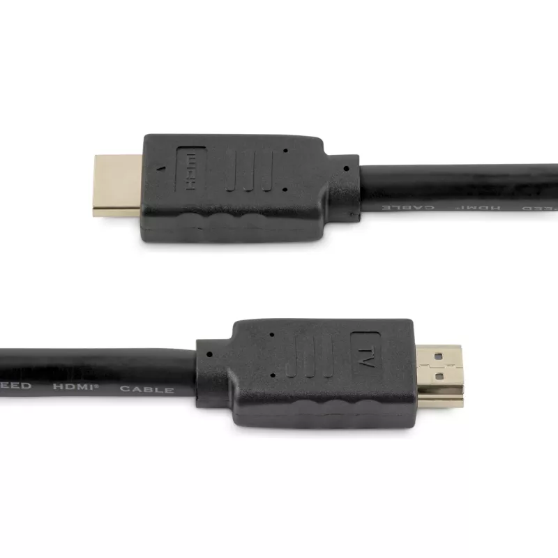 StarTech.com 50ft (15m) HDMI 2.0 aktīvais kabelis - 4K 60Hz, CL2, HDR, 18Gbps - vīrietis-vīrietis, melns