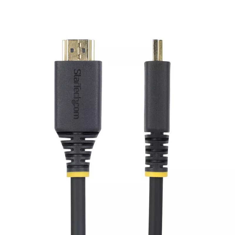 StarTech.com 3m Premium Certified HDMI 2.0 kabelis, 4K 60Hz/1440p 144Hz, HDR10/HDCP 2.2/ARC, 18Gbps, TPE apvalks