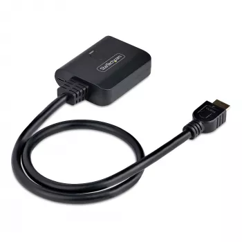 StarTech.com 2-Portu HDMI Sadalītājs, 4K 60Hz HDMI 2.0, 1 ieeja 2 izejas, HDR/HDCP, iebūvēts 50cm HDMI kabelis