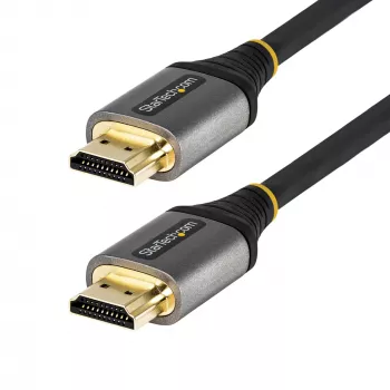 StarTech.com 10ft (3m) HDMI 2.1 kabelis 8K - sertificēts Ultra High Speed HDMI kabelis 48Gbps - 8K 60Hz/4K 120Hz HDR10+ eARC - Ultra HD 8K HDMI kabelis - monitors/TV/ekrāns - elastīga TPE apvalks