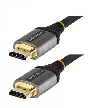 StarTech.com 16 pēdu (5m) HDMI 2.1 kabelis 8K - sertificēts Ultra High Speed HDMI kabelis 48Gbps - 8K 60Hz/4K 120Hz HDR10+ eARC - Ultra HD 8K HDMI kabelis - monitors/TV/ekrāns - elastīga TPE apvalks