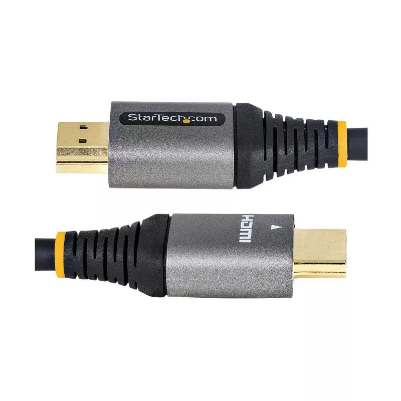 StarTech.com 6 pēdu (2 m) Premium Sertificēts HDMI 2.0 Kabelis - Ātrgaitas Ultra HD 4K 60Hz HDMI Kabelis ar Ethernet - HDR10, ARC - UHD HDMI Video Vads - UHD Monitoriem, TV, Displejiem - Vīriešu/Vīriešu