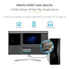 StarTech.com 6 pēdu (2 m) Premium Sertificēts HDMI 2.0 Kabelis - Ātrgaitas Ultra HD 4K 60Hz HDMI Kabelis ar Ethernet - HDR10, ARC - UHD HDMI Video Vads - UHD Monitoriem, TV, Displejiem - Vīriešu/Vīriešu