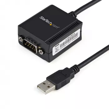 StarTech.com 1 Porta FTDI USB uz RS232 Serialo Adaptera Kabelis ar COM Saglabāšanu