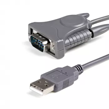 StarTech.com 0,9 m USB uz RS232 seriālo adaptera kabelis, DB9/DB25, Prolific