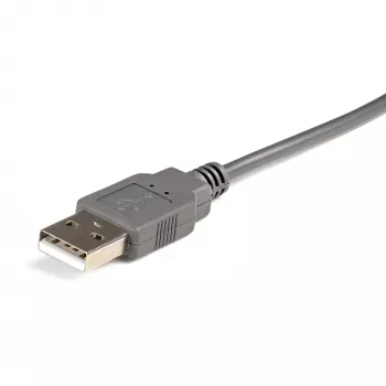StarTech.com 0,9 m USB uz RS232 seriālo adaptera kabelis, DB9/DB25, Prolific