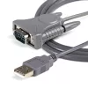 StarTech.com ICUSB232DB25 USB 2.0 uz seriālo RS232 savienotājvads ar DB9/DB25, pelēks