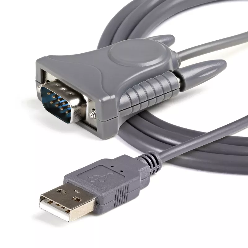 StarTech.com ICUSB232DB25 USB 2.0 uz seriālo RS232 savienotājvads ar DB9/DB25, pelēks