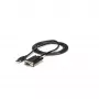 StarTech.com 1,8m USB uz RS232 Null Modem adapteris, FTDI DB9 DCE, USB 2.0 - TAA