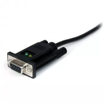 StarTech.com 1,8m USB uz RS232 Null Modem adapteris, FTDI DB9 DCE, USB 2.0 - TAA