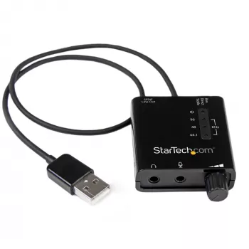 StarTech.com USB stereo audio adapteris – ārējā skaņas karte ar SPDIF digitālo audio un stereo mikrofonu
