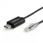 StarTech.com 1,8 m Cisco USB konsoles kabelis - USB uz RJ45
