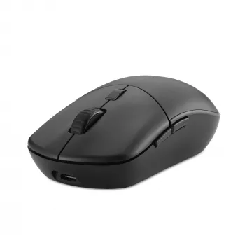 Kensington MY430 EQ uzlādējama pele, abpusēja, optiskā, RF bezvadu + Bluetooth, 2400 DPI, melna