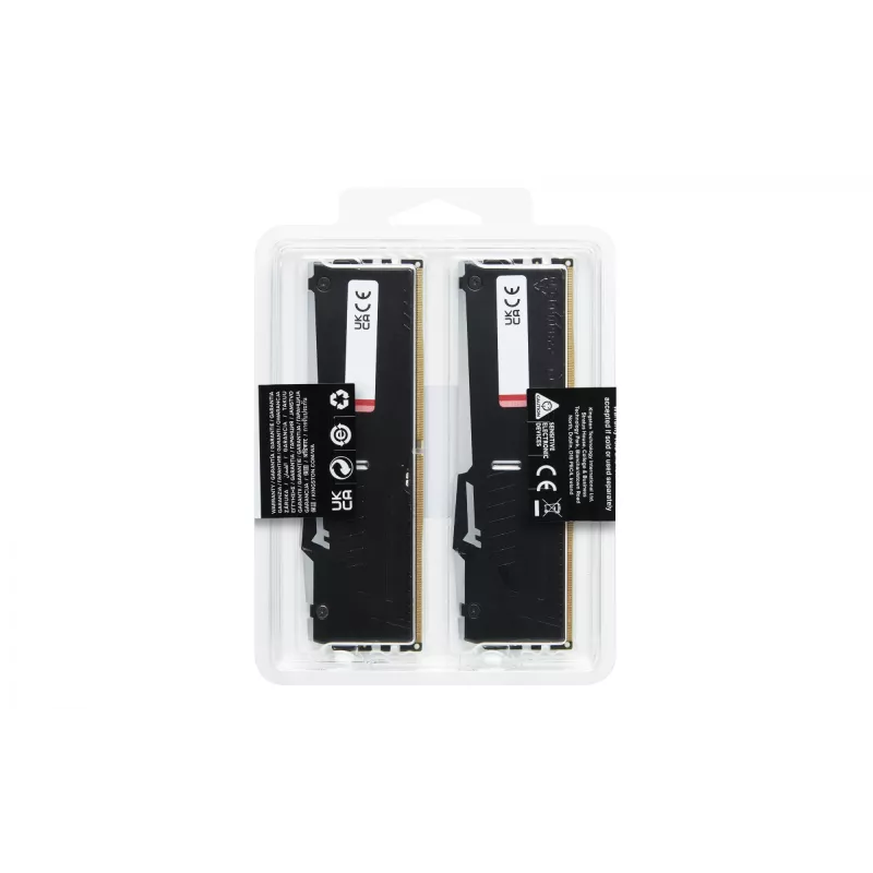 Kingston FURY Beast 64GB (2x32GB) DDR5 5600MHz CL36 RGB atmiņas komplekts