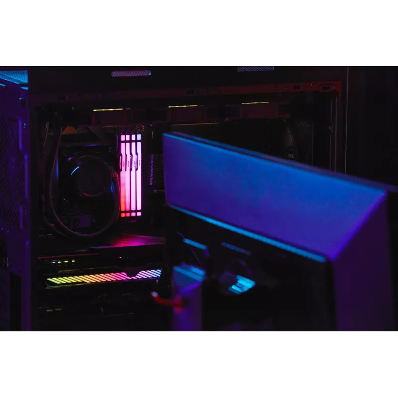 Kingston FURY Beast 64GB (2x32GB) DDR5 5600MHz CL36 RGB atmiņas komplekts