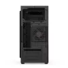 Korpuss KRUX Astro Cube Black — kuba formas korpuss, micro ATX/mini-ITX, 1×3.5 collu + 2×2.5 collu sloti, sānu logs, max PSU 28 cm, max dzesētāja augstums 136 mm