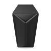 Korpuss KRUX Astro Cube Black — kuba formas korpuss, micro ATX/mini-ITX, 1×3.5 collu + 2×2.5 collu sloti, sānu logs, max PSU 28 cm, max dzesētāja augstums 136 mm