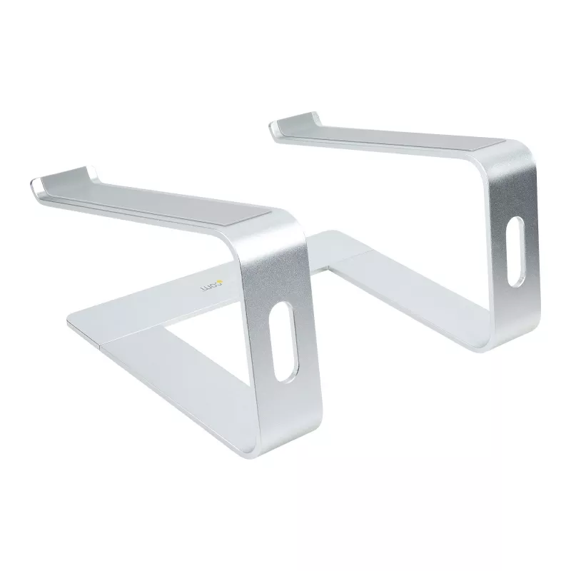 StarTech.com Laptop Statīvs, 5kg, Alumīnijs, Sudrabs, Ergonomisks, Pārnēsājams