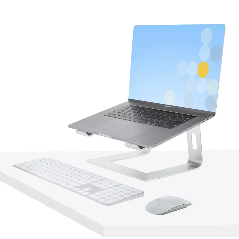 StarTech.com Laptop Statīvs, 5kg, Alumīnijs, Sudrabs, Ergonomisks, Pārnēsājams