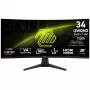 MSI MAG 346CQ dators monitors 86,4 cm (34 colli) 3440 x 1440 pikseļi UltraWide Dual Quad HD LCD Melns