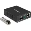 StarTech.com Gigabitu Ethernet šķiedras datu pārveidotājs - Kompakts - 850nm MM LC - 550m