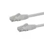 StarTech.com 50cm CAT6 Ethernet kabelis - Balts CAT 6 Gigabit Ethernet vads - 250MHz 100W PoE RJ45 UTP tīkla/savienojuma kabelis bez aizķeršanās ar sprieguma mazinātāju, individuāli pārbaudīts